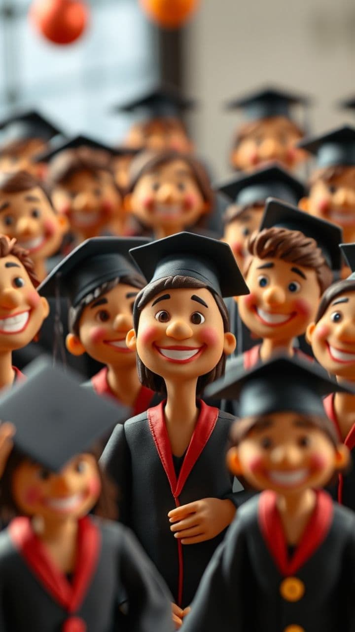 Celebração de Amizade na Formatura