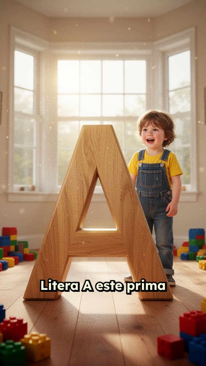 Învățăm litera A