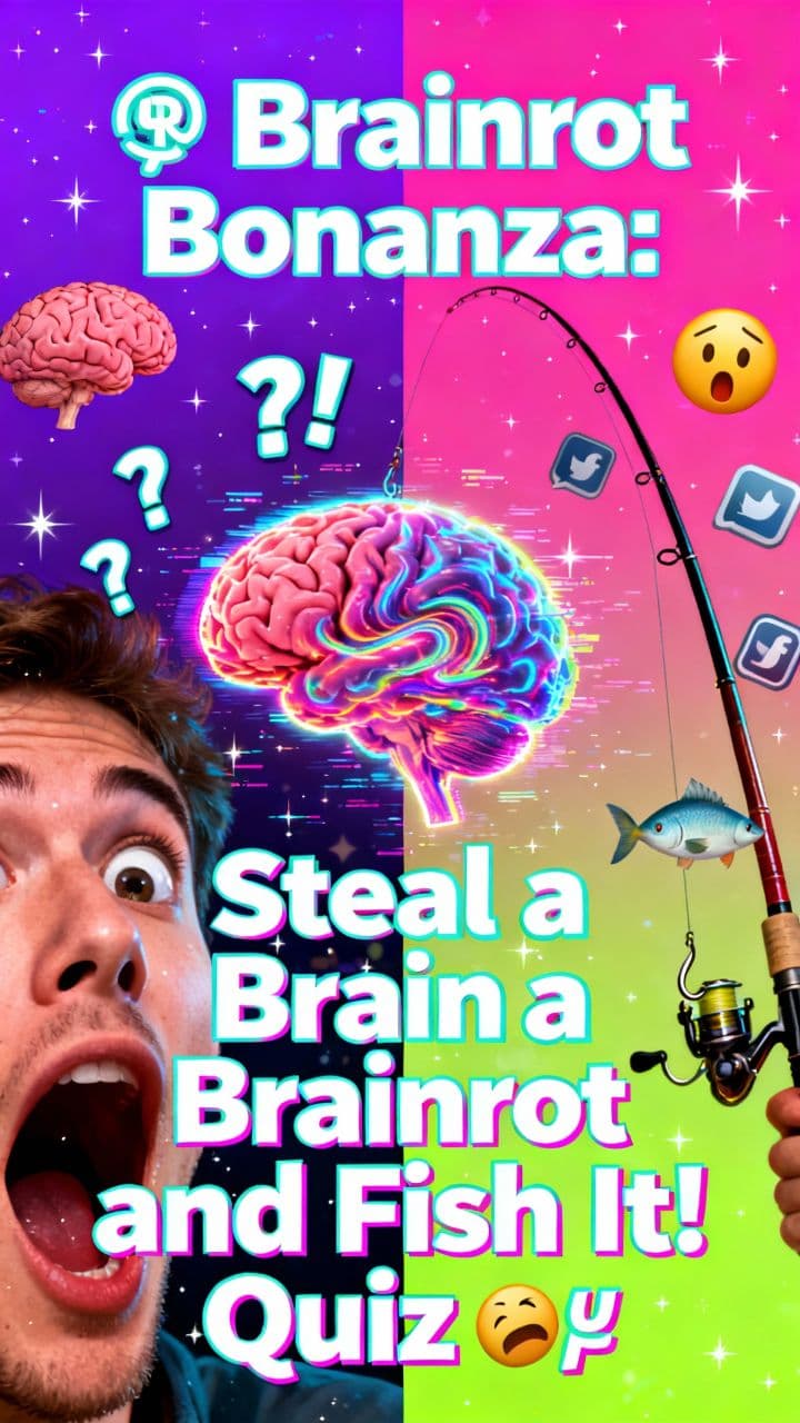 🤯 Brainrot Bonanza: Steal a Brainrot and Fish It! Quiz 🎣