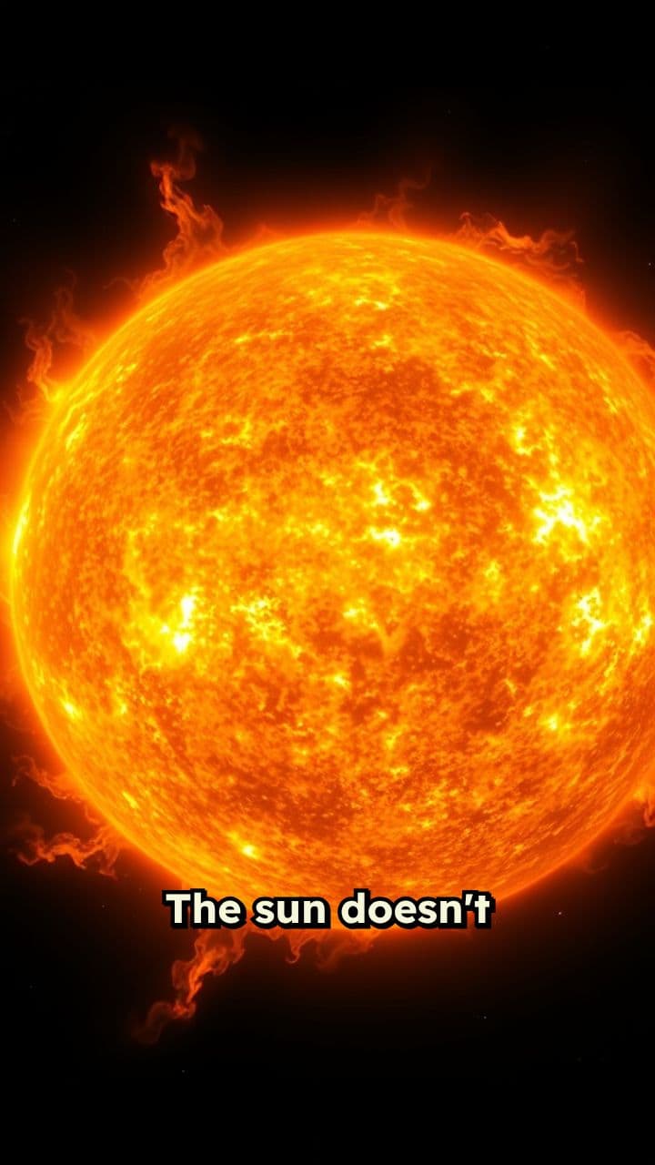 How the Sun Really Shines