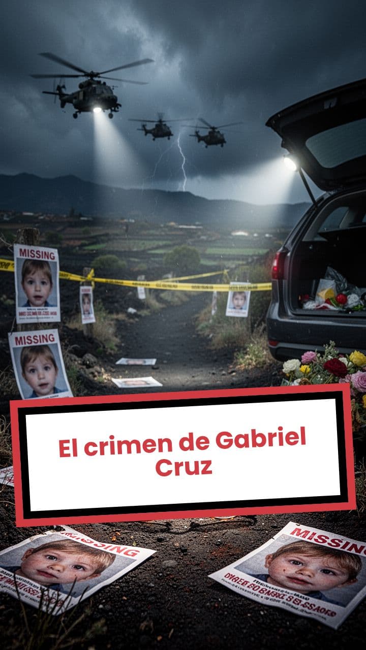 El crimen de Gabriel Cruz