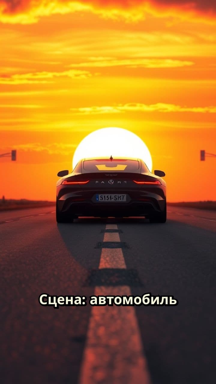 Закатная поездка