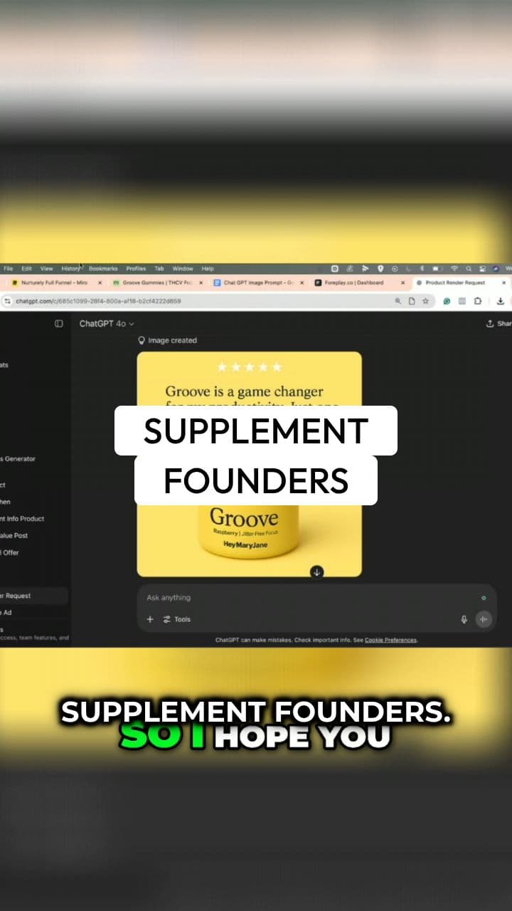 Supplement Founders Formula