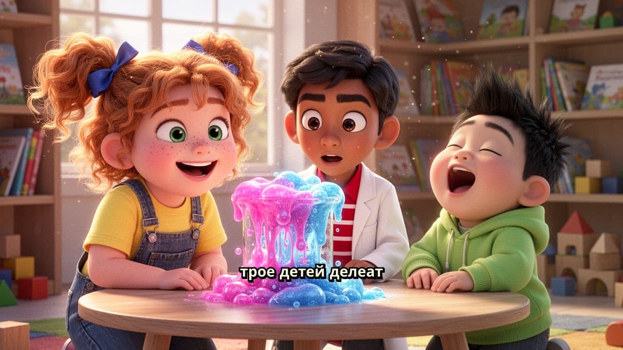 Весёлый научный эксперимент для детей