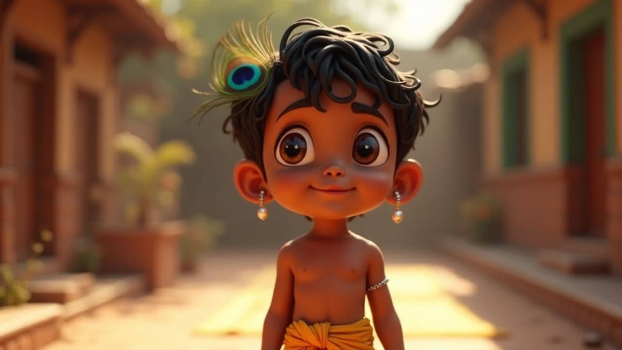 राधा-कृष्णा की बचपन की कहानी