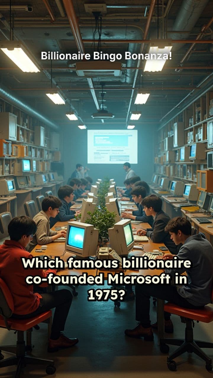 Billionaire Bingo Bonanza!