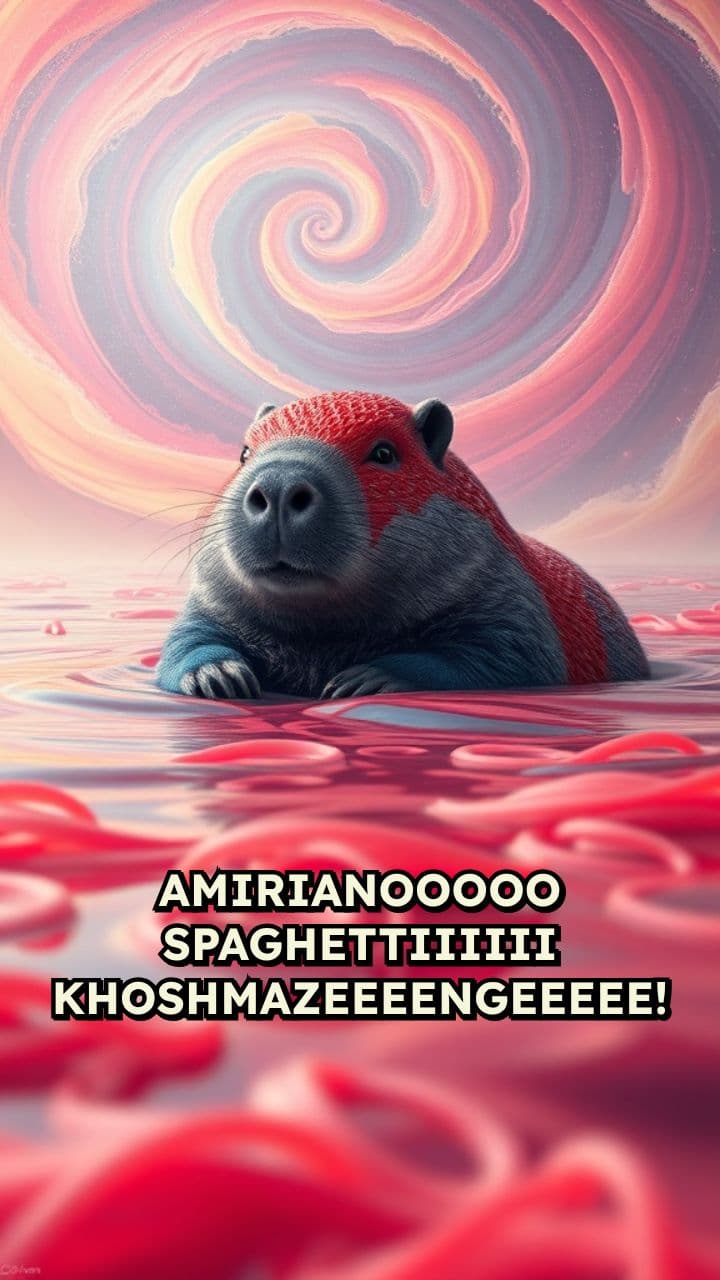 Fragoloso Capybara: Il Caos Fruttato