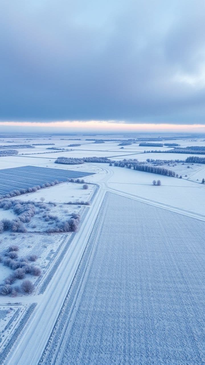 Weihnachtslicht in der Wesermarsch