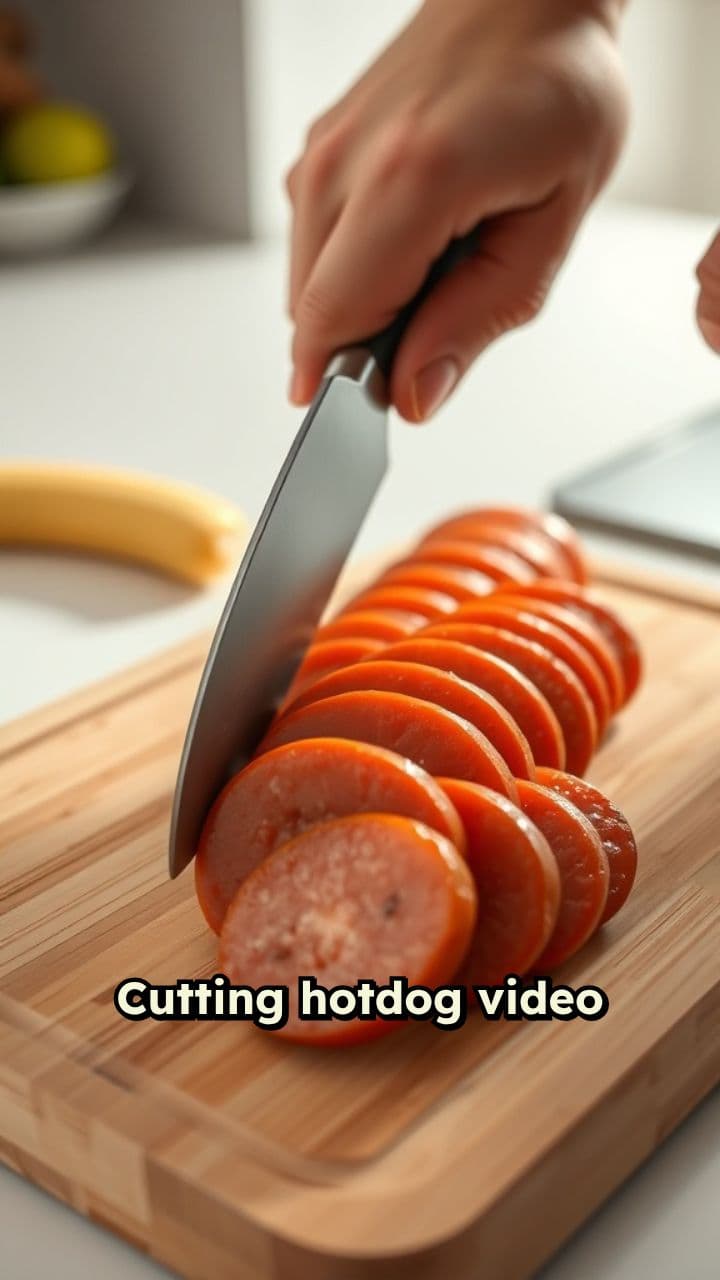 Hotdog Cutting Tutorial