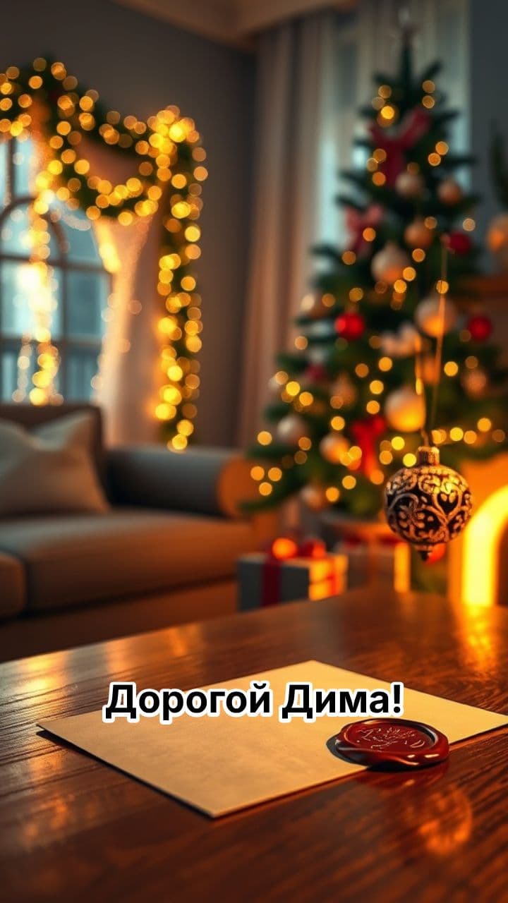 С Новым годом, маленький волшебник!