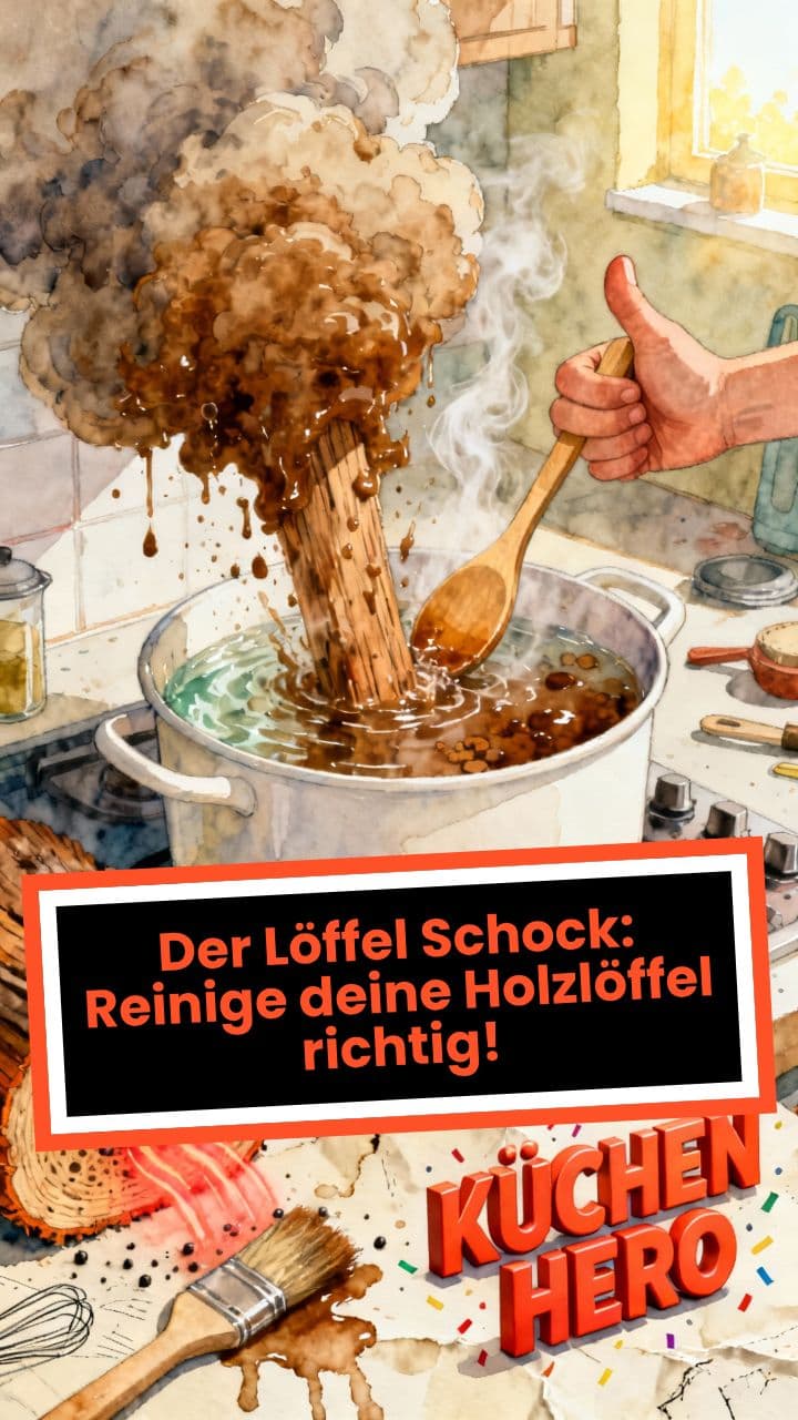Der Löffel Schock: Reinige deine Holzlöffel richtig!