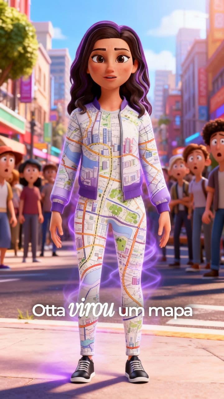 O Mapa Que Mudava de Ideia 🗺️🤨