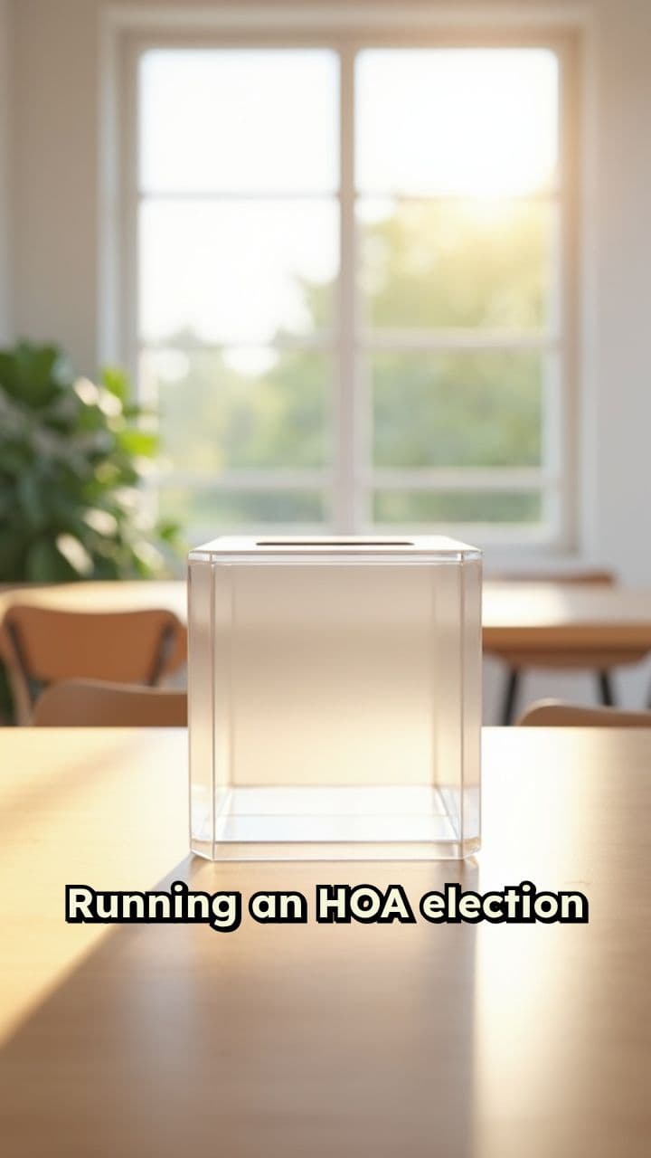 Simplify Your HOA Election Process