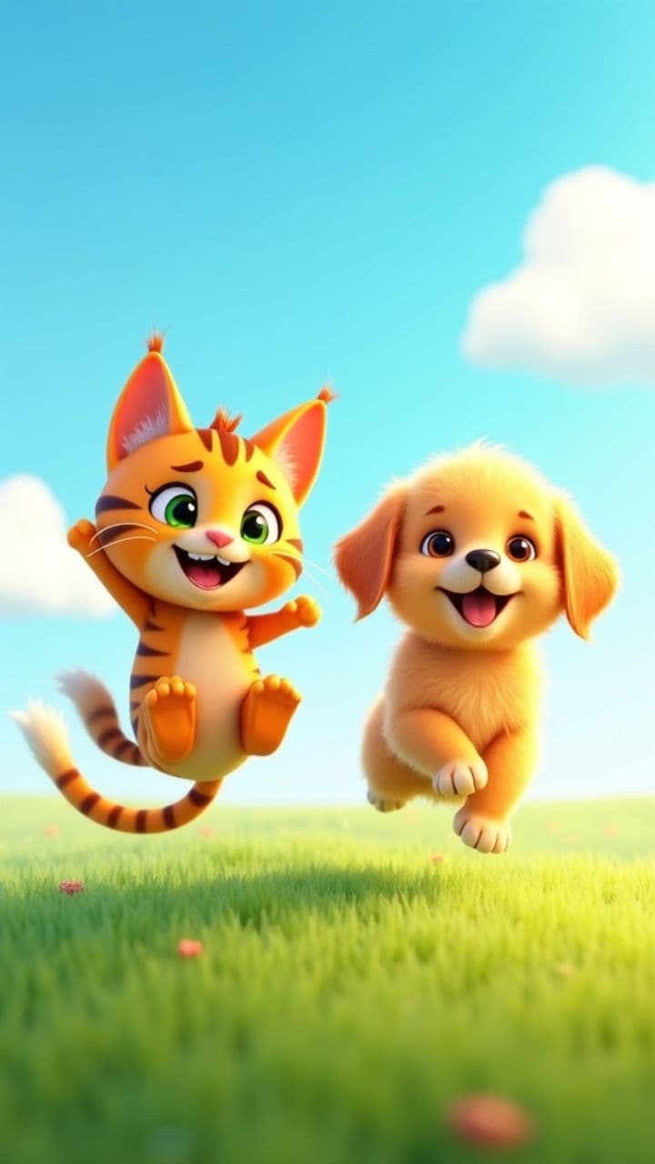 Happy Animal Playtime