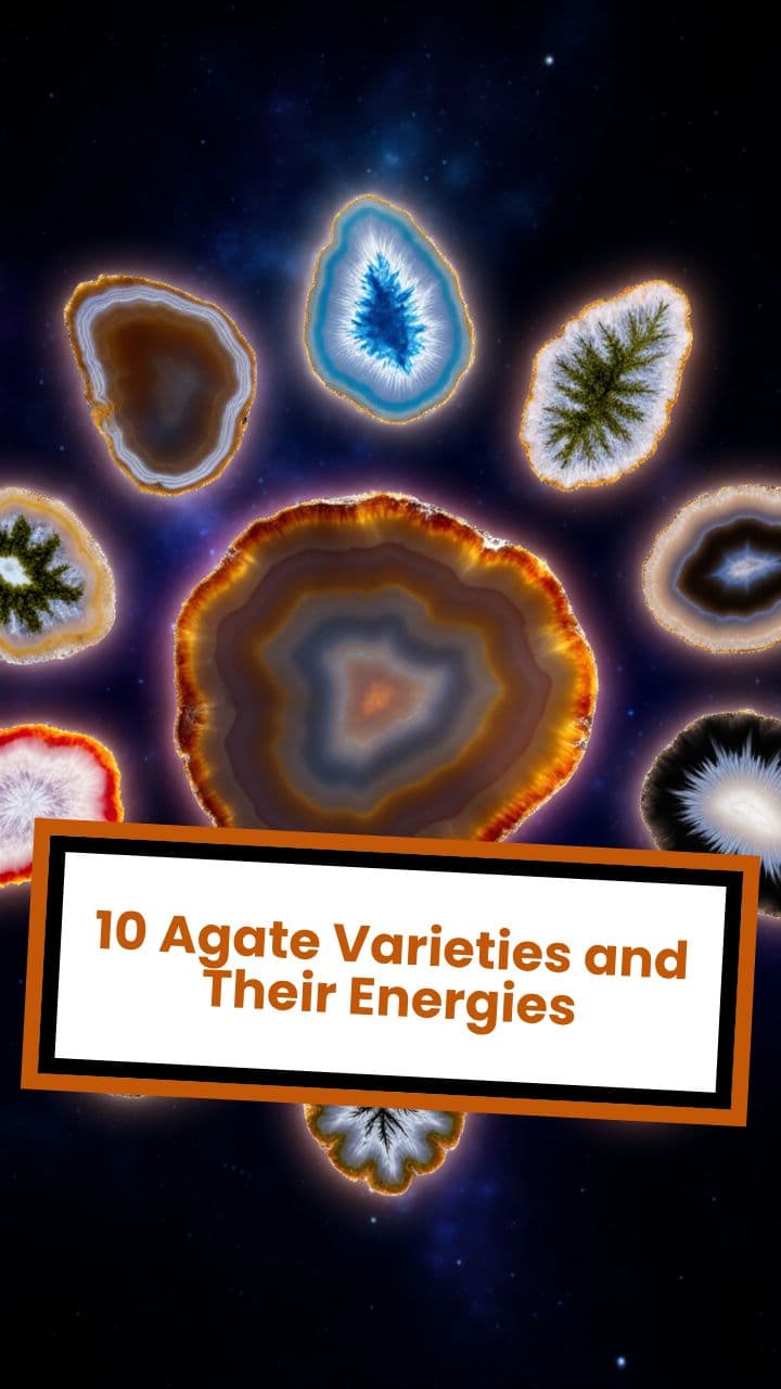 10 Agate Varieties and Their Energies