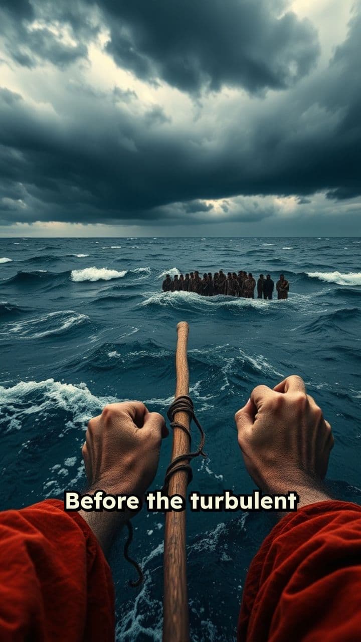 Red Sea Parting: Moses's POV