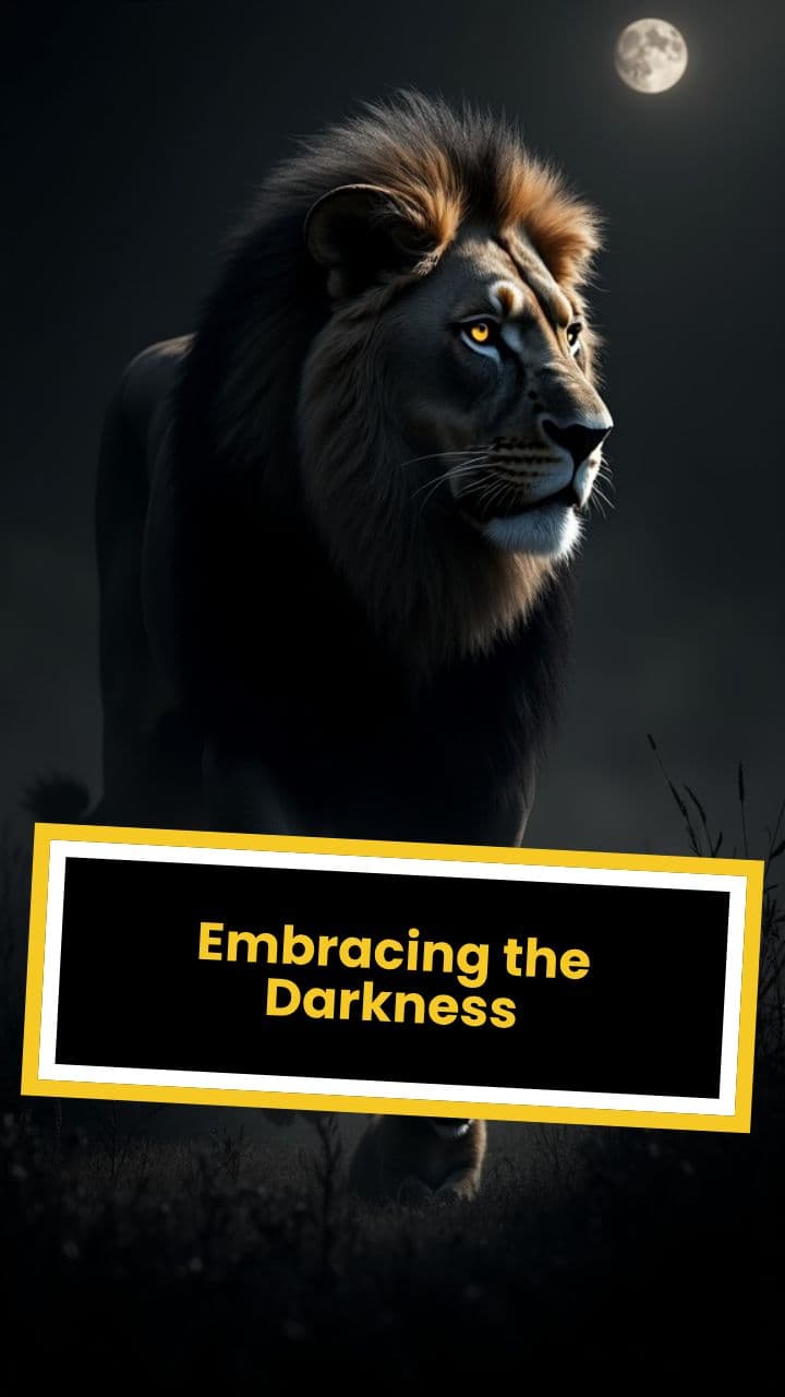 Embracing the Darkness