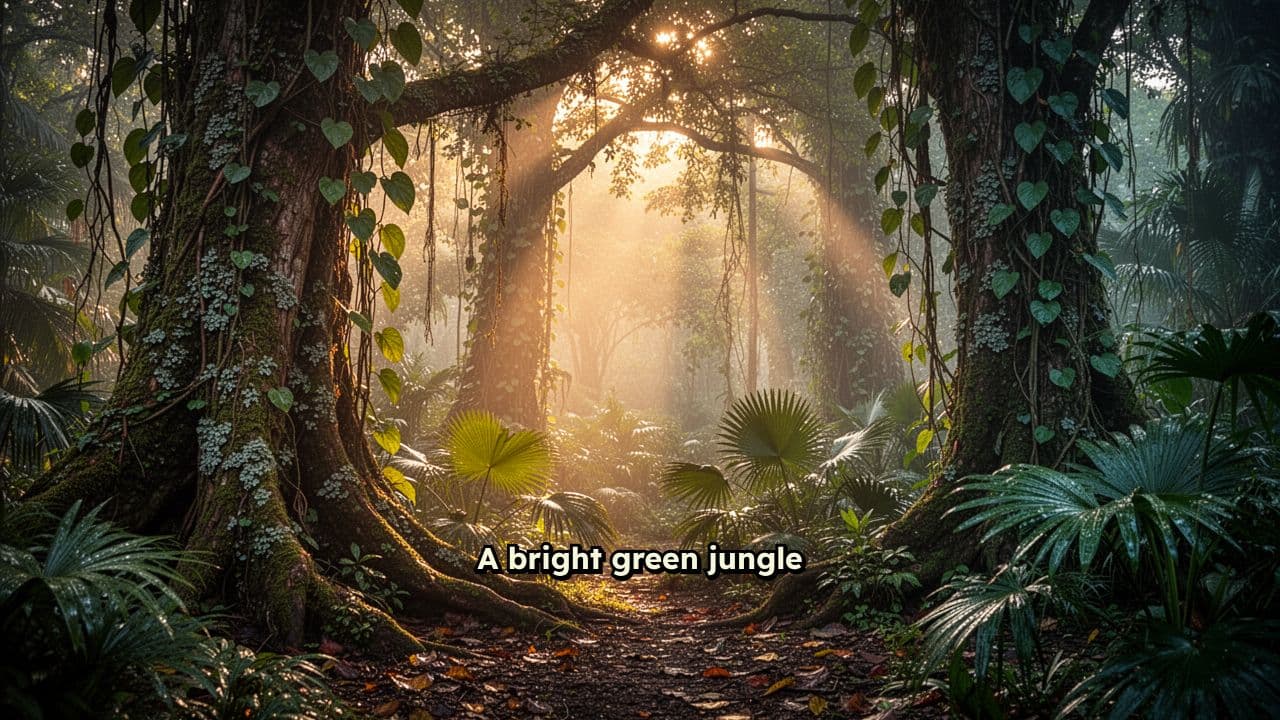 Sunrise Jungle Lion Adventure