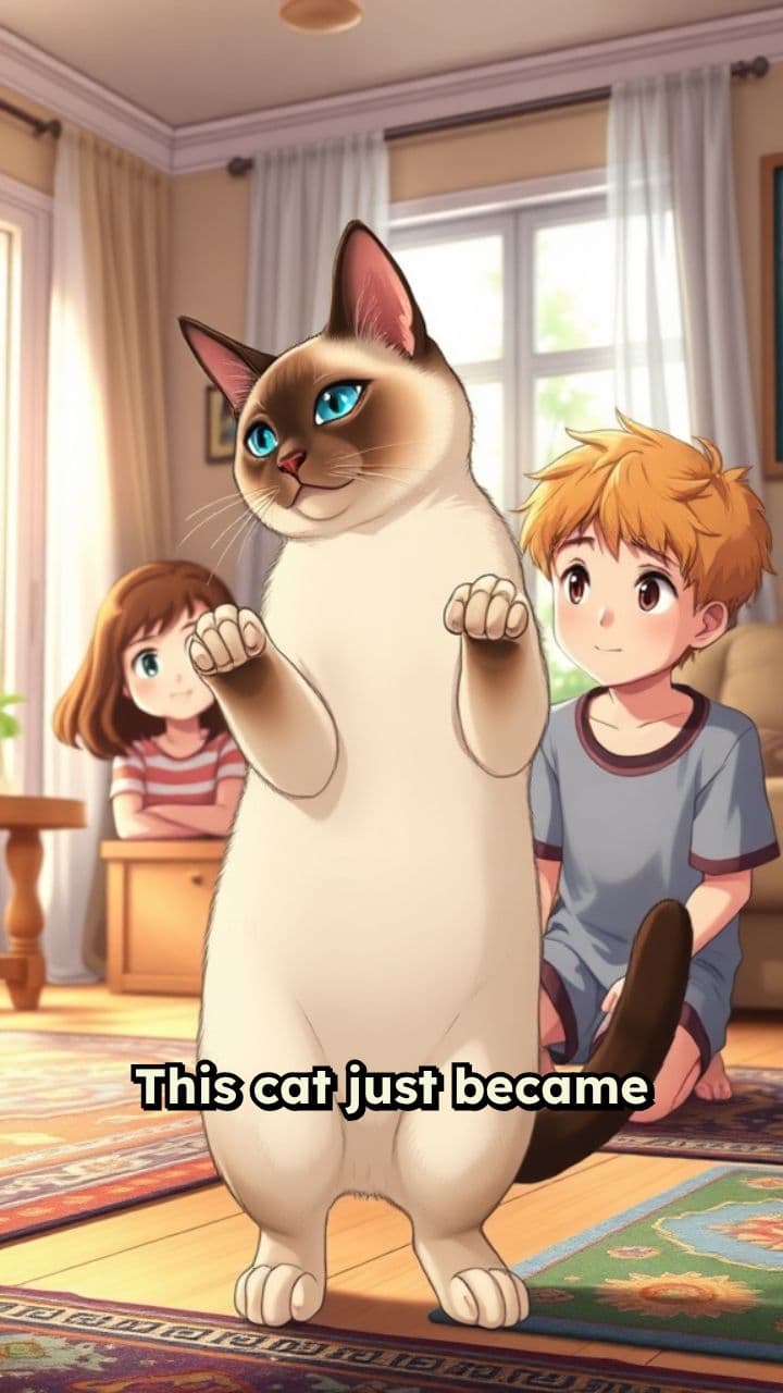 Cat Becomes Kids' Dance Instructor