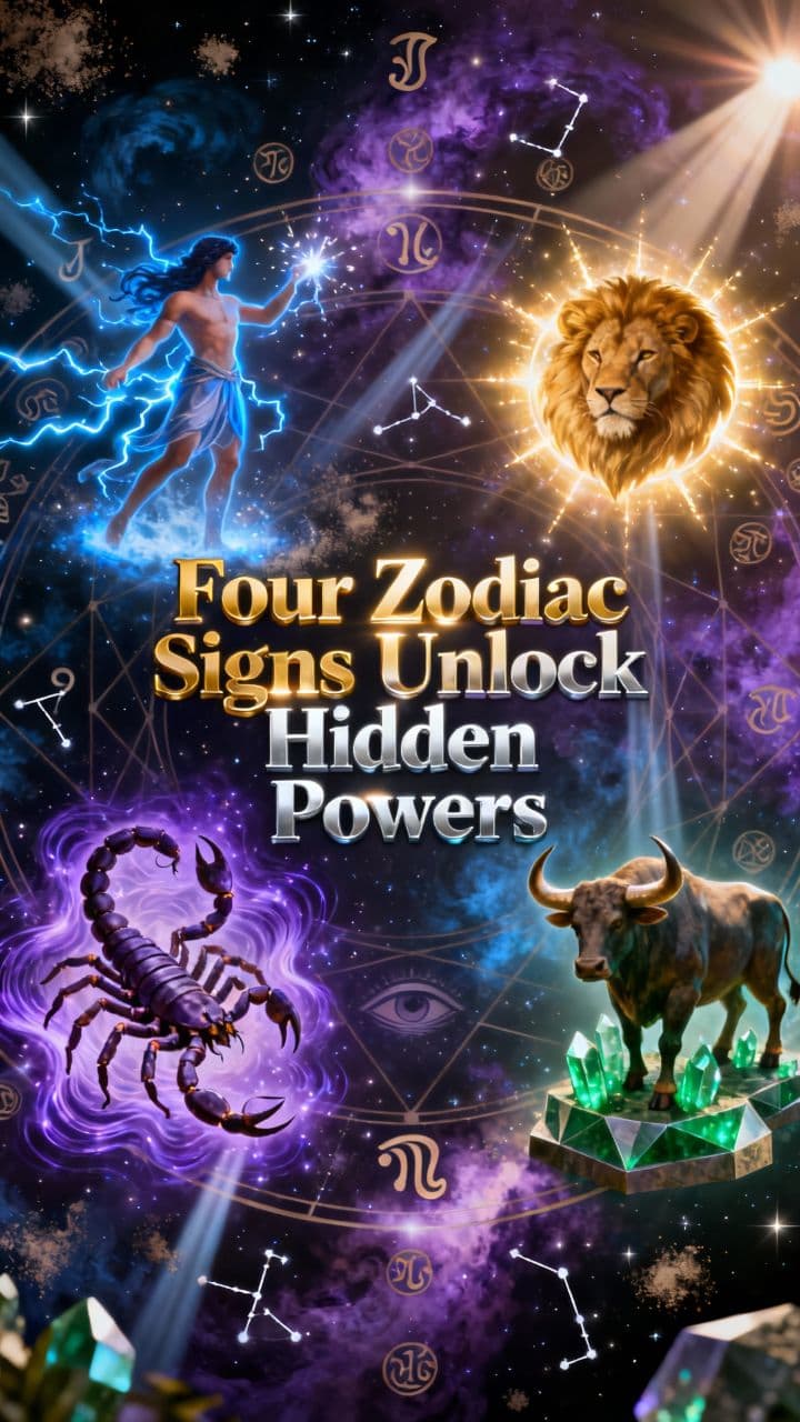 Four Zodiac Signs Unlock Hidden Powers