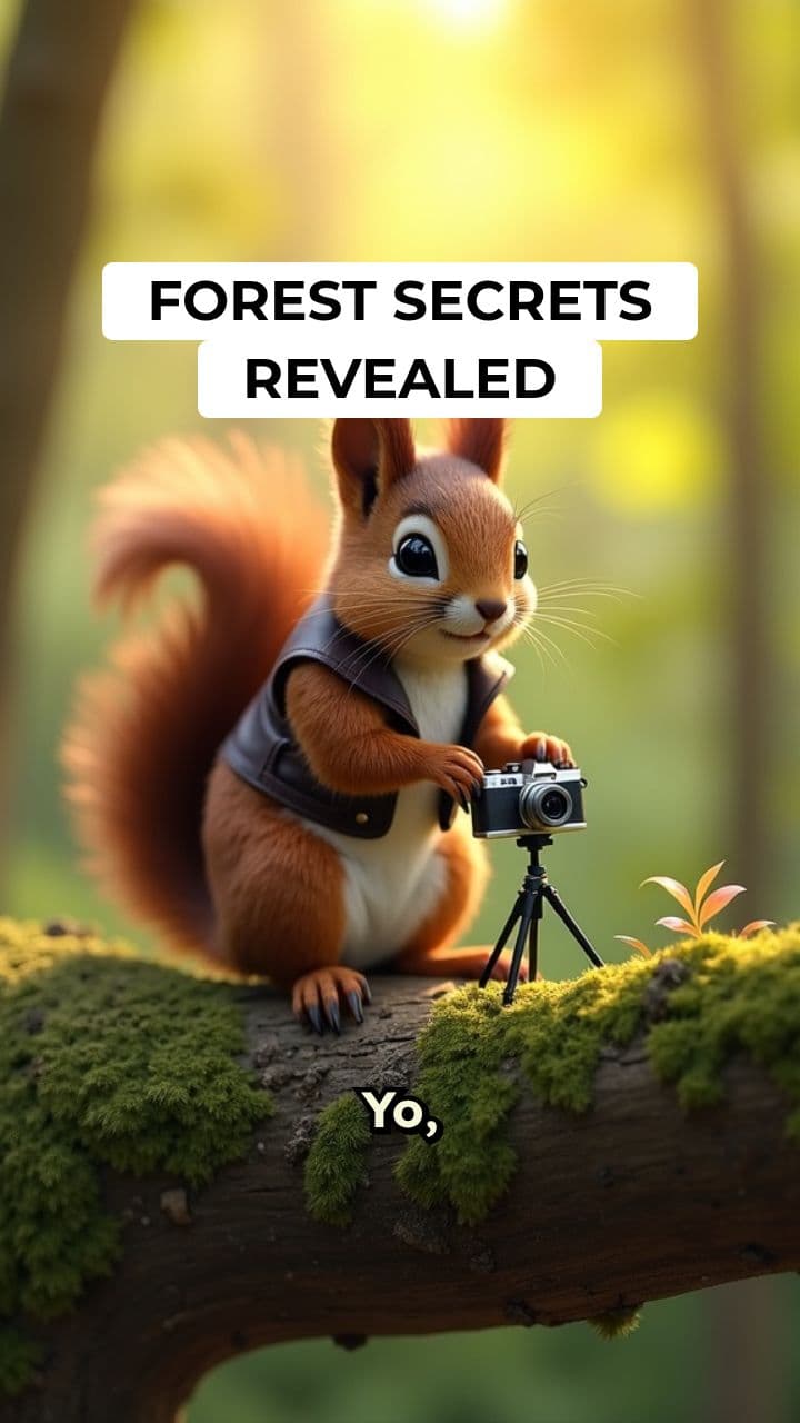 Squirrel Vlogger: Forest Secrets