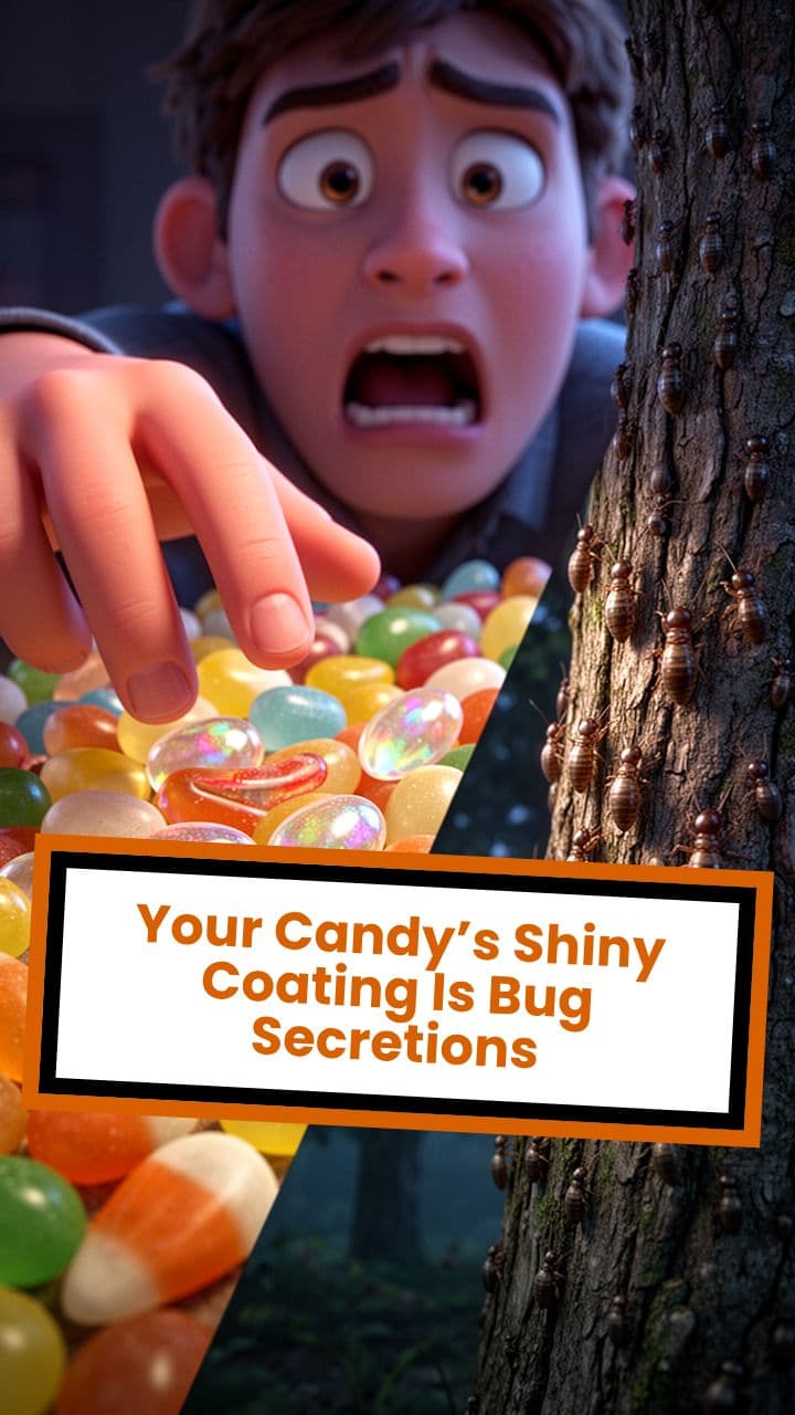 Your Candy’s Shiny Coating Is Bug Secretions