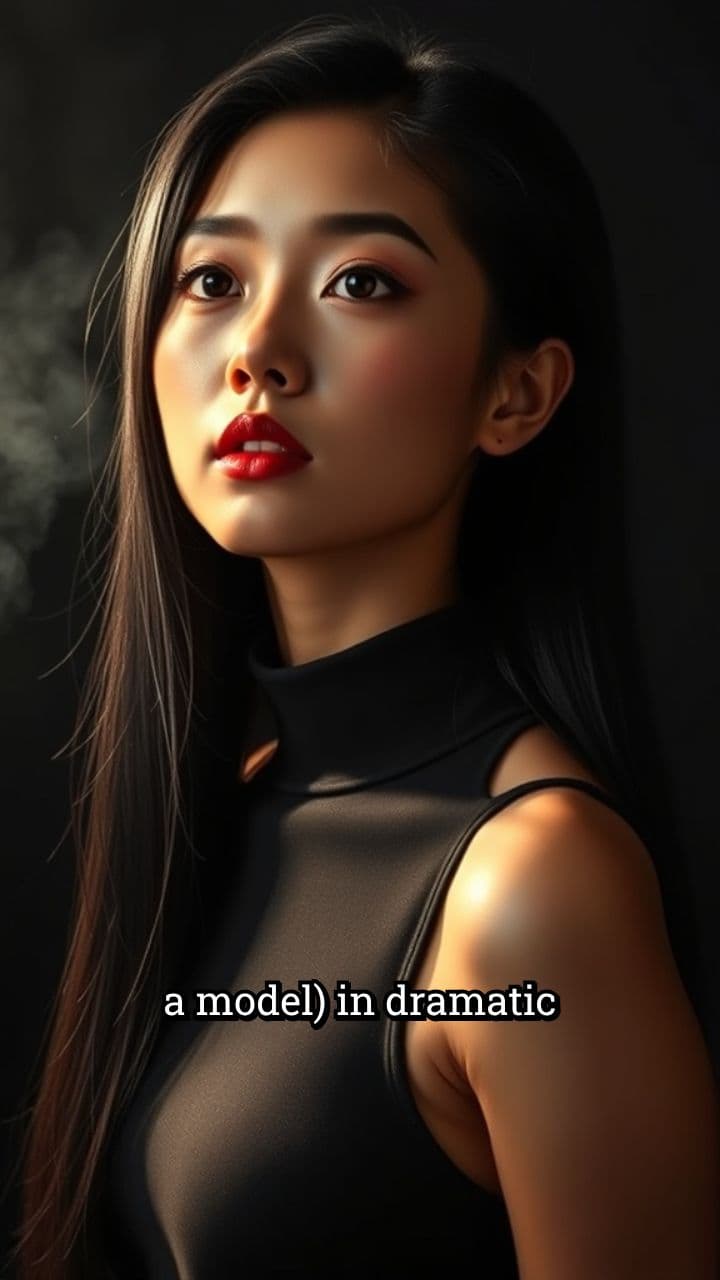 Dramatic Lip-Sync in Low-Key Lighting