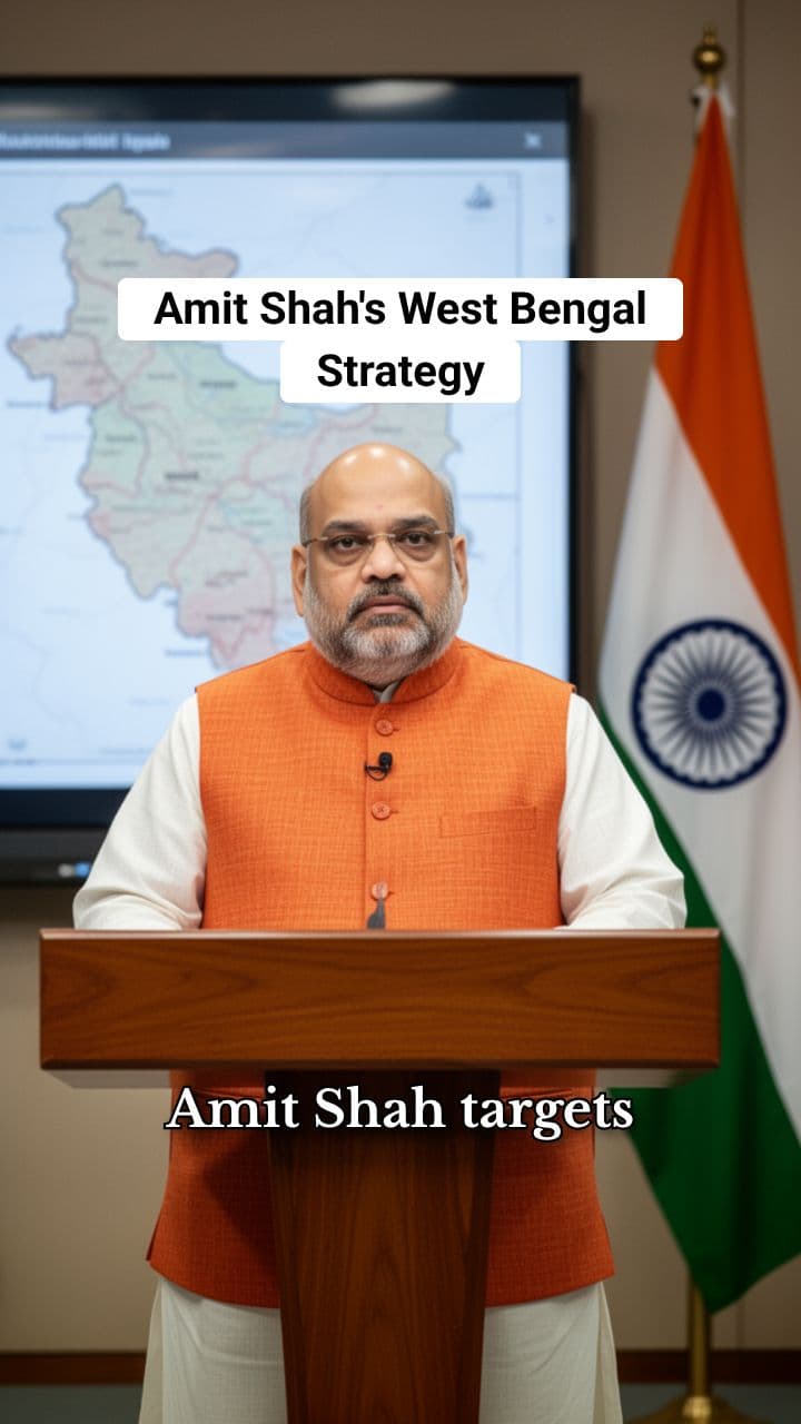 Amit Shah West Bengal Election Strategy 2026