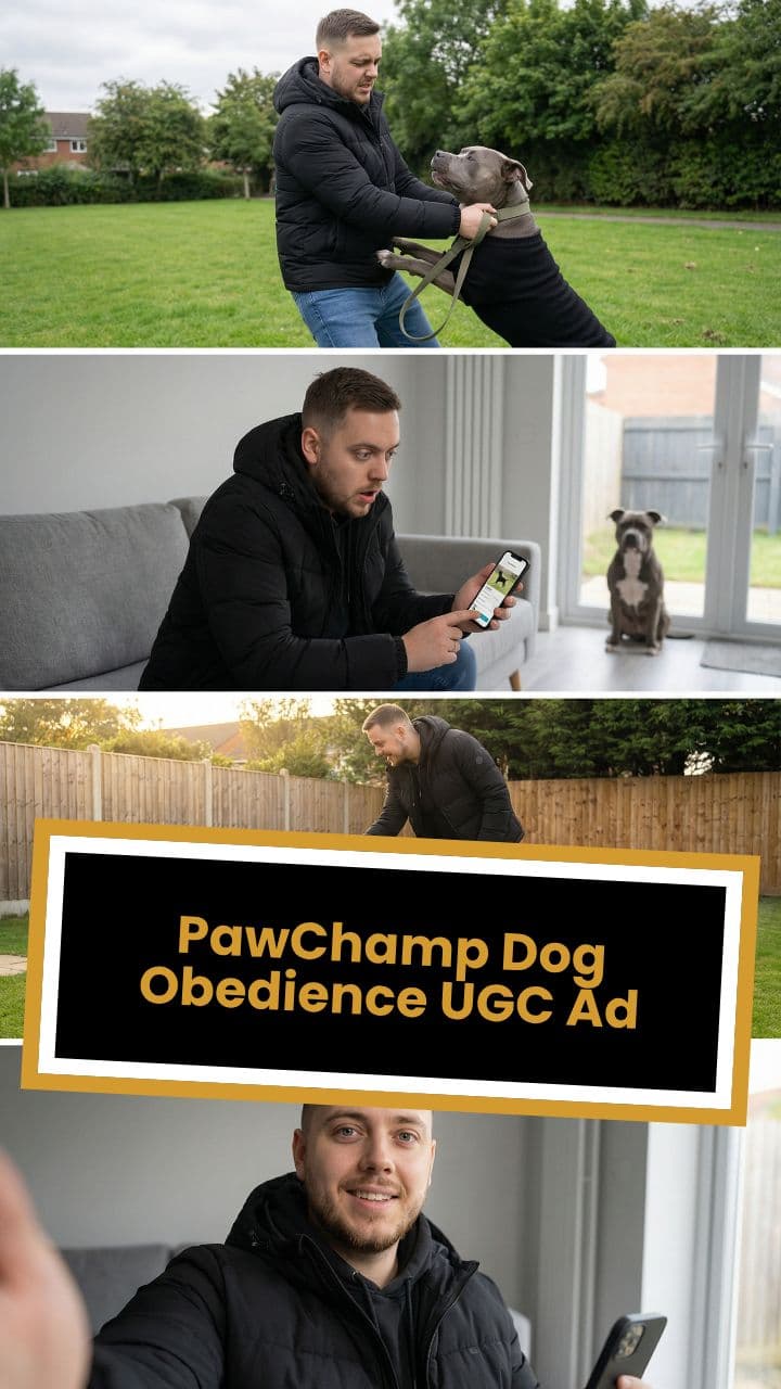 PawChamp Dog Obedience UGC Ad