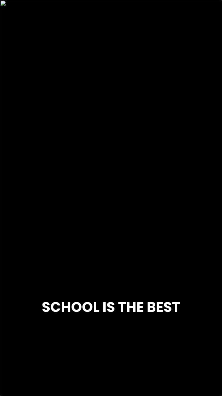 School: A Lesson in Life