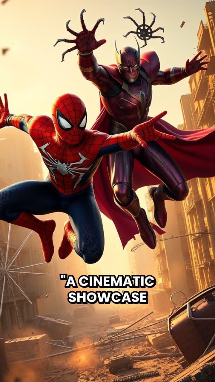 Iron Man vs. Spider-Man: Epic Showdown