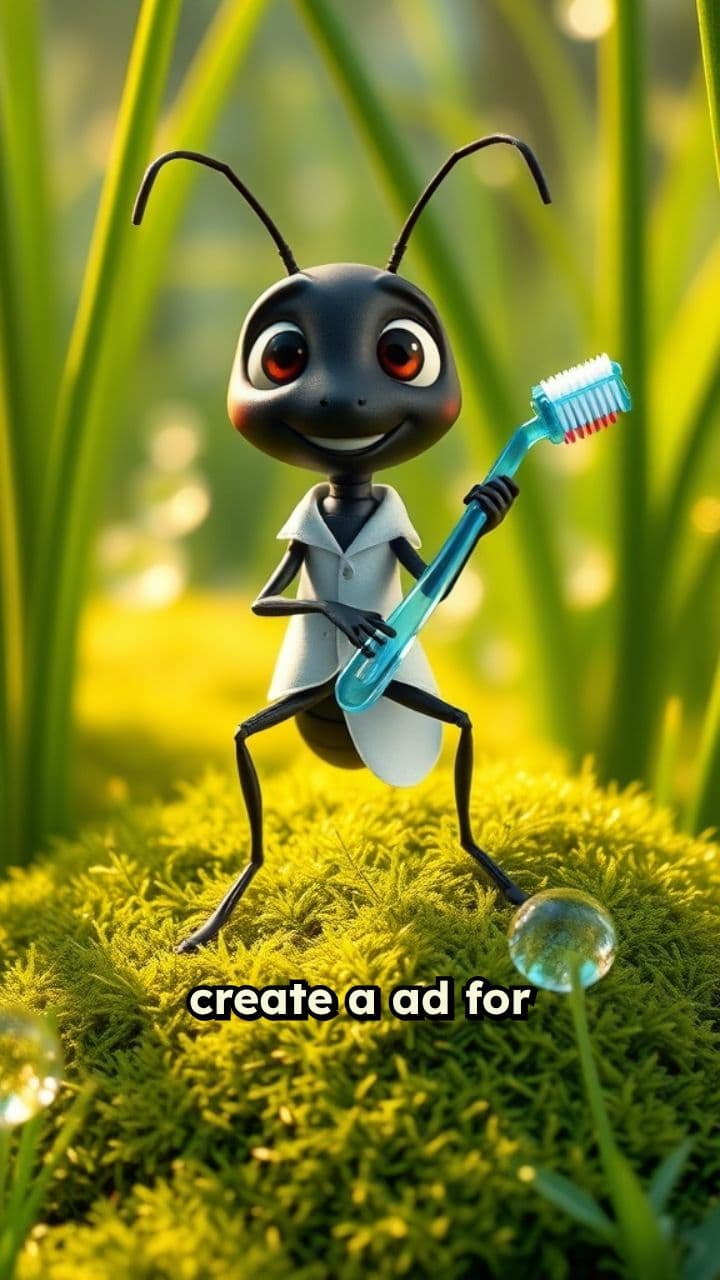 Anttooth Toothbrush Ad