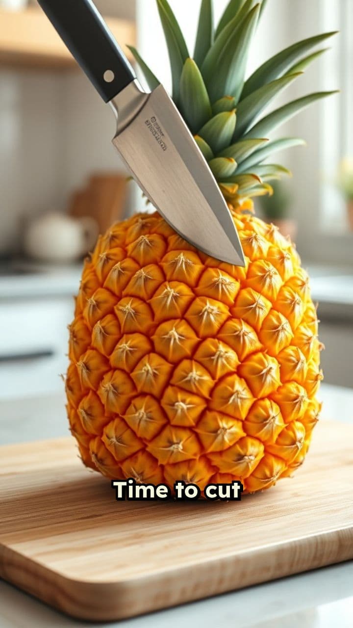 ASMR Pineapple Cutting