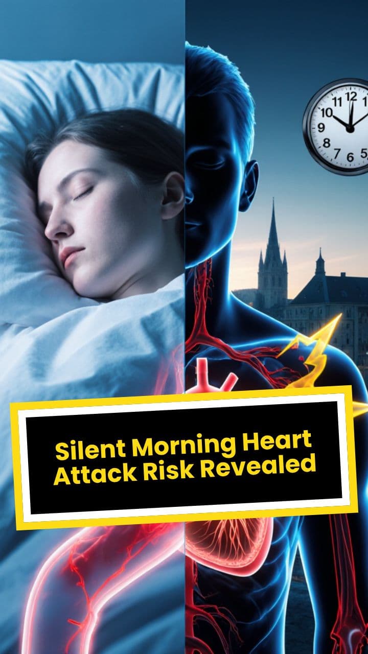 Silent Morning Heart Attack Risk Revealed