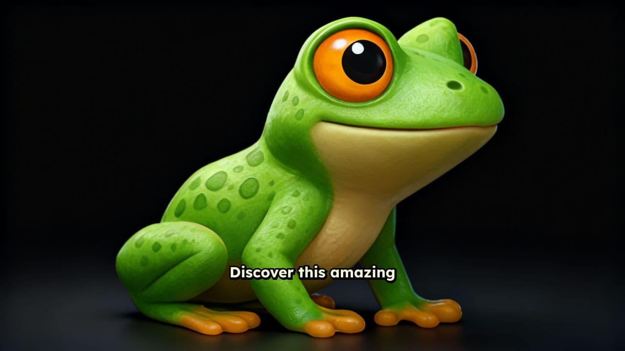 The Enchanting Green Frog