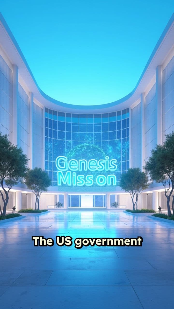 Genesis Mission: Data-Driven Scientific Dominance