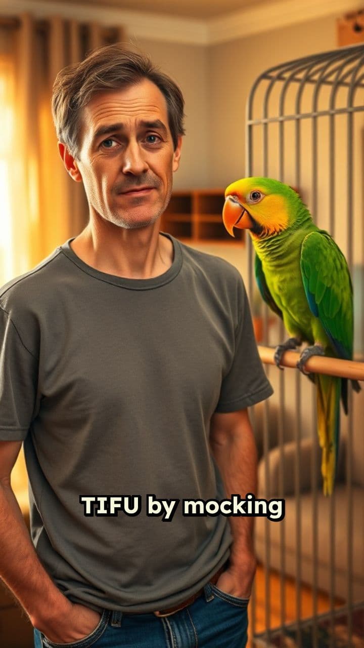 Parrot's Unexpected Affection for Me