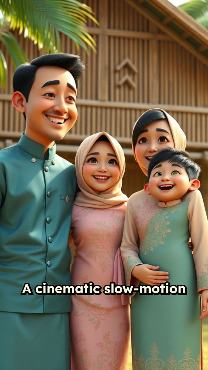 Hari Raya Reunion at Rumah Kampung