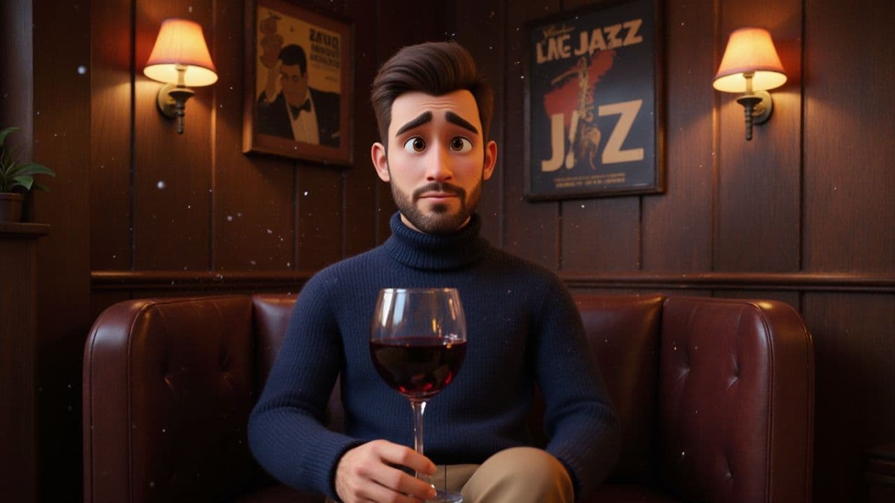 Esperándote en el bar