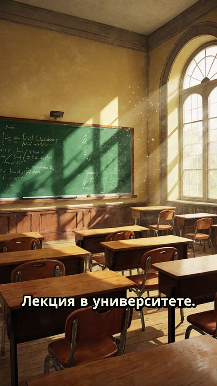 Конфликт на лекции в университете