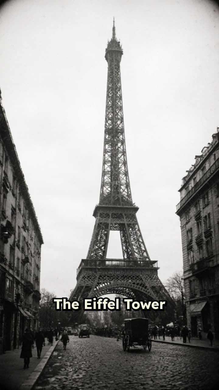 The Eiffel Tower's Transformation from Ugly to Iconic