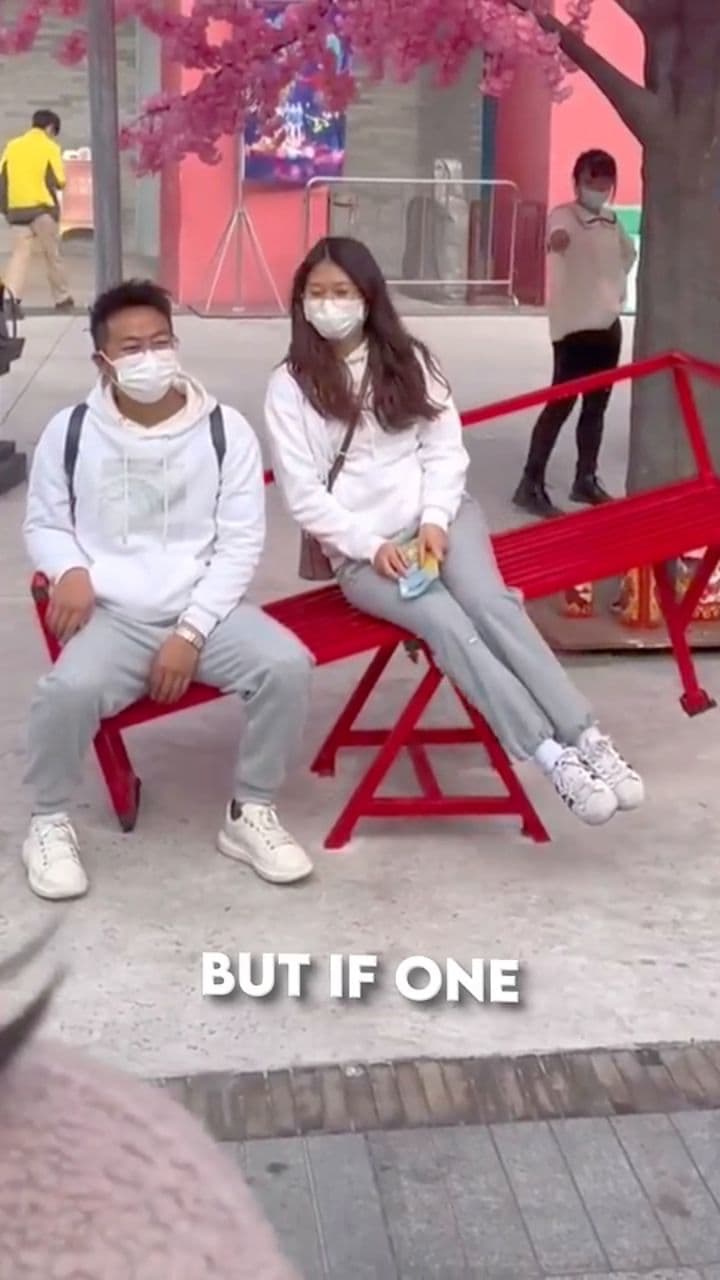 China's Real-Life Tinder Bench