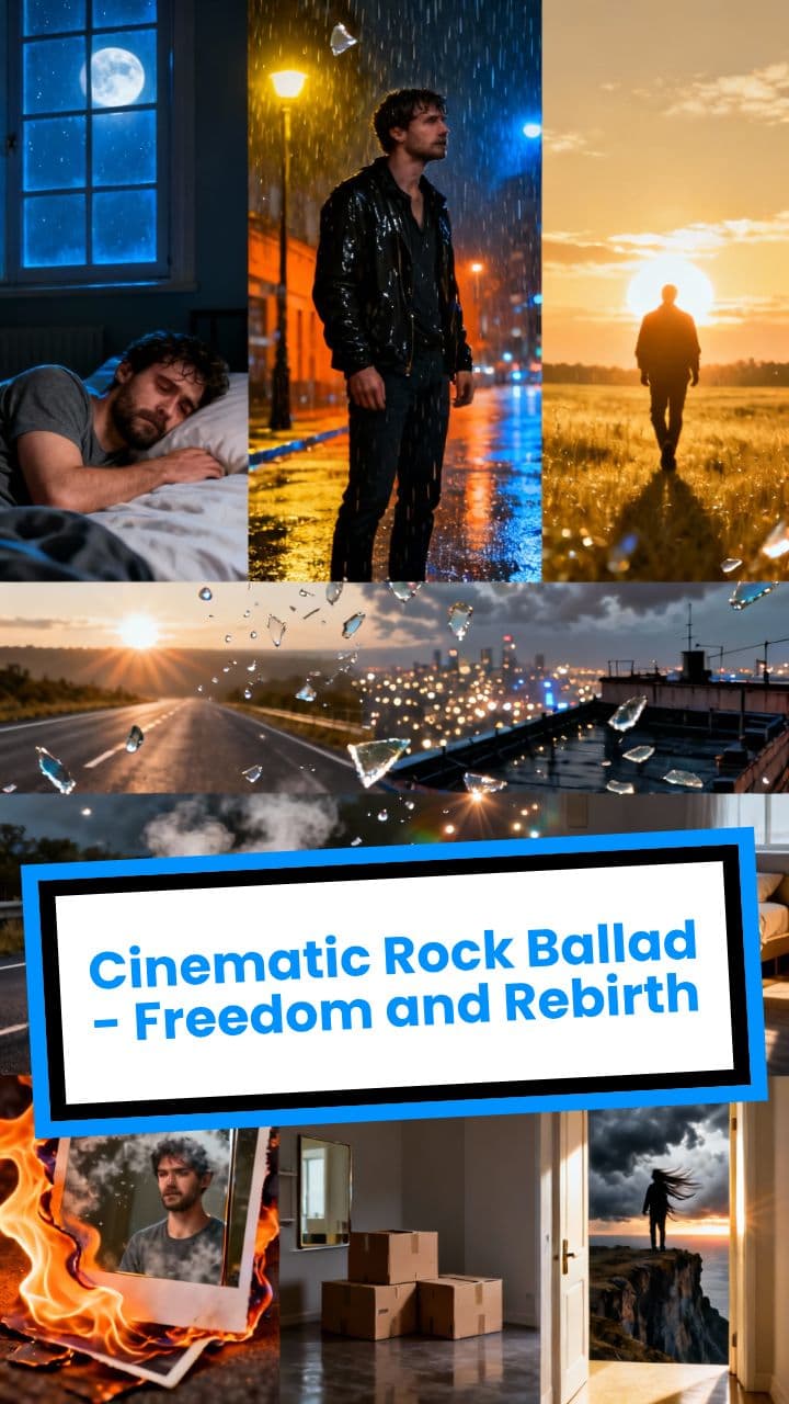 Cinematic Rock Ballad - Freedom and Rebirth