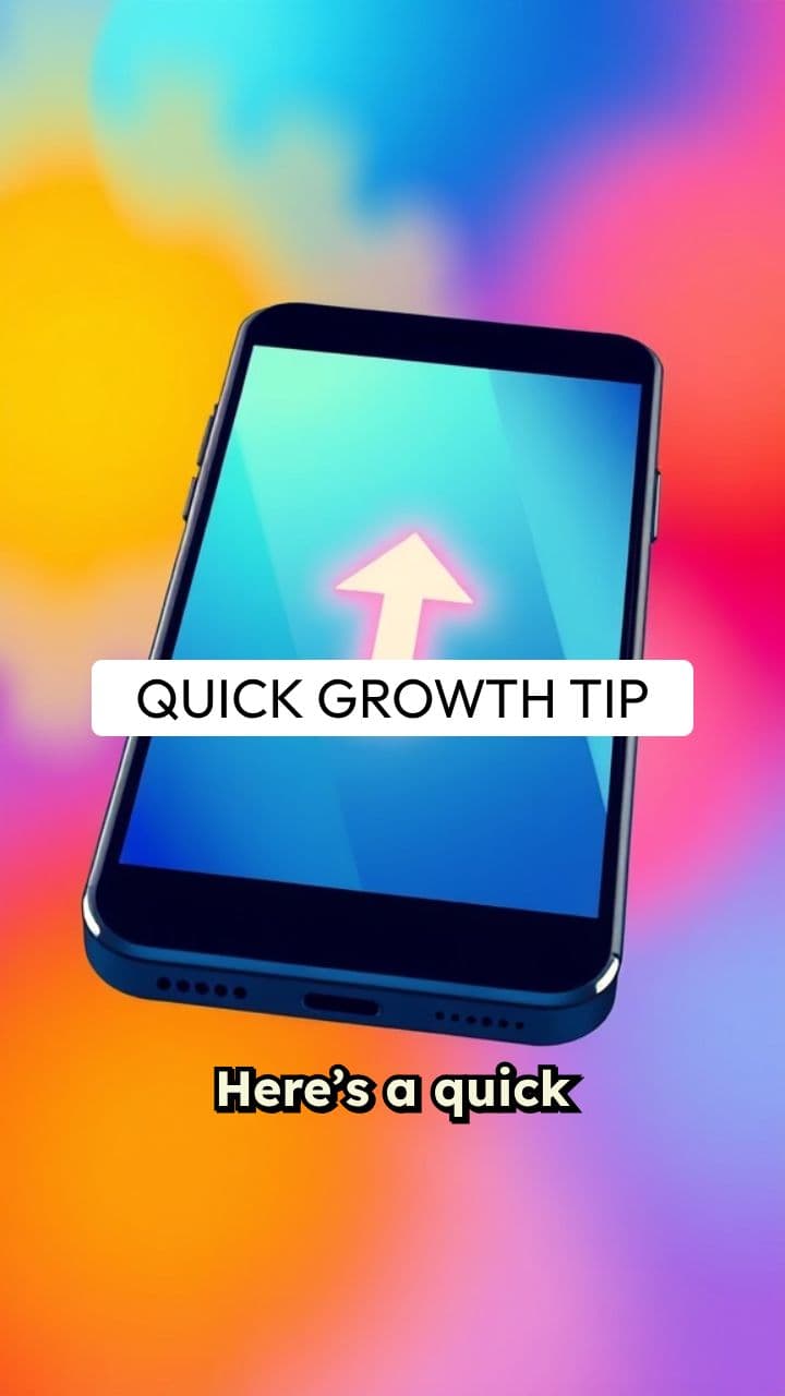 Quick Growth Tip: Text Posts for Social Media
