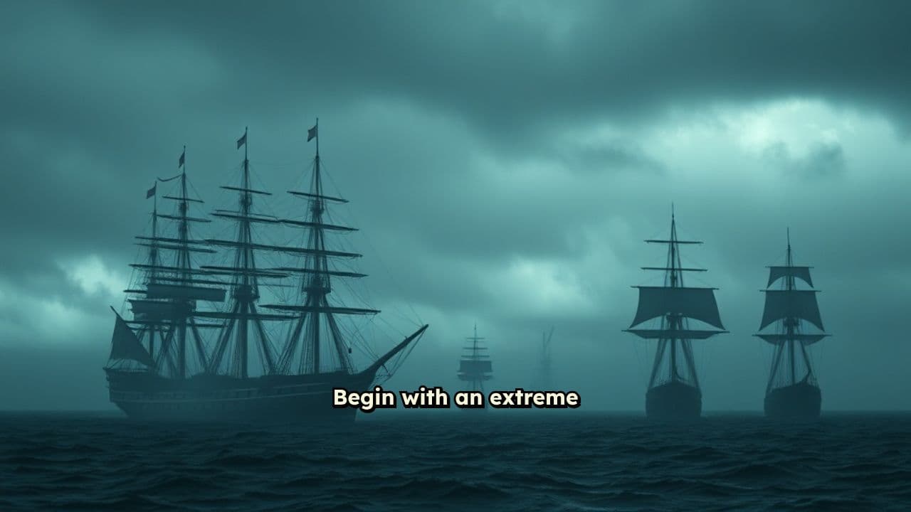 Silhouettes in the Sea Mist