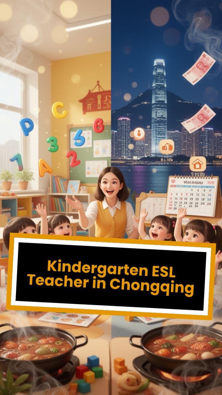 Kindergarten ESL Teacher in Chongqing