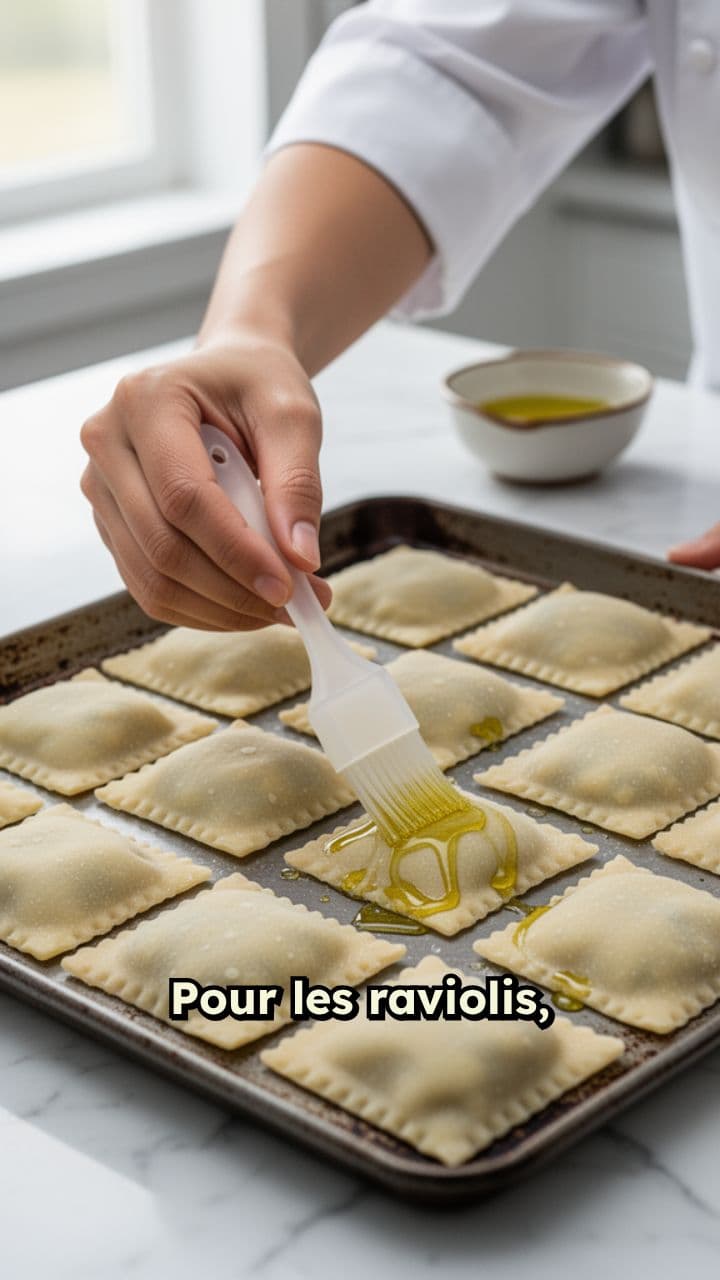 Transformer des raviolis en "bombe croustillante"