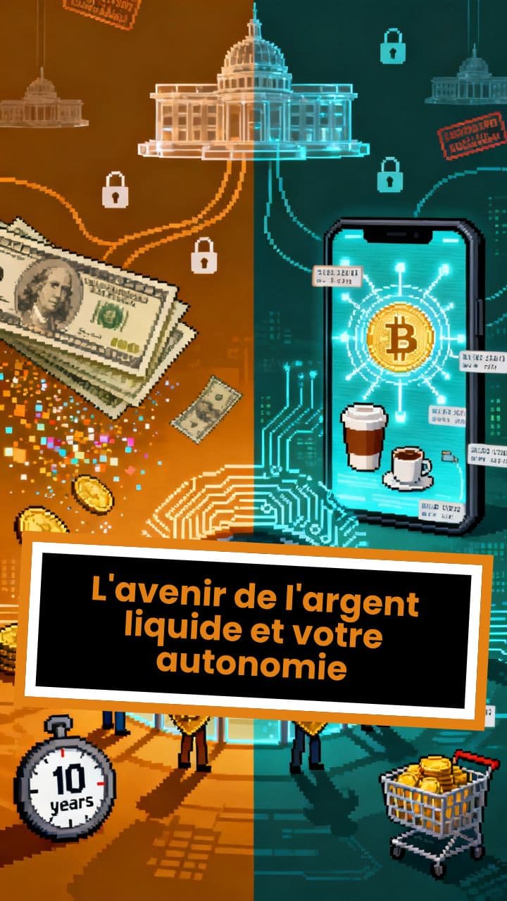 L'avenir de l'argent liquide et votre autonomie