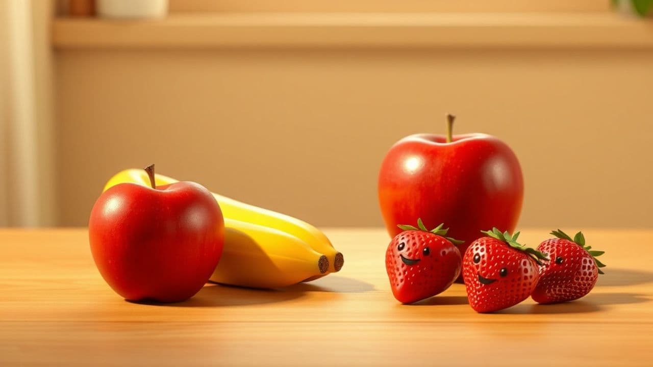 Frutas Felices y Saludables