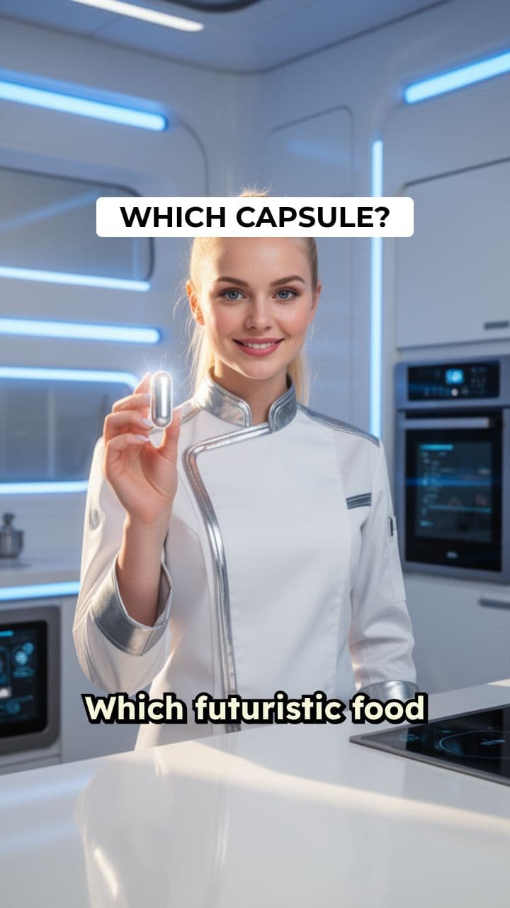 Futuristic Food Capsules Challenge